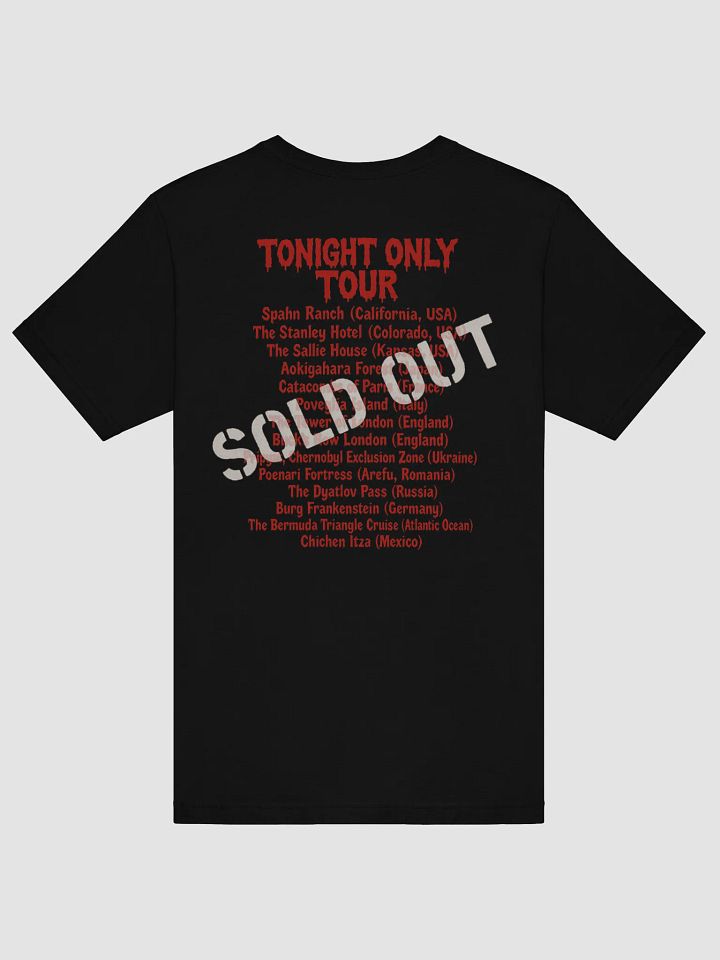 Tonight Only Tour Shirt! (SPOOKY) product image (8)