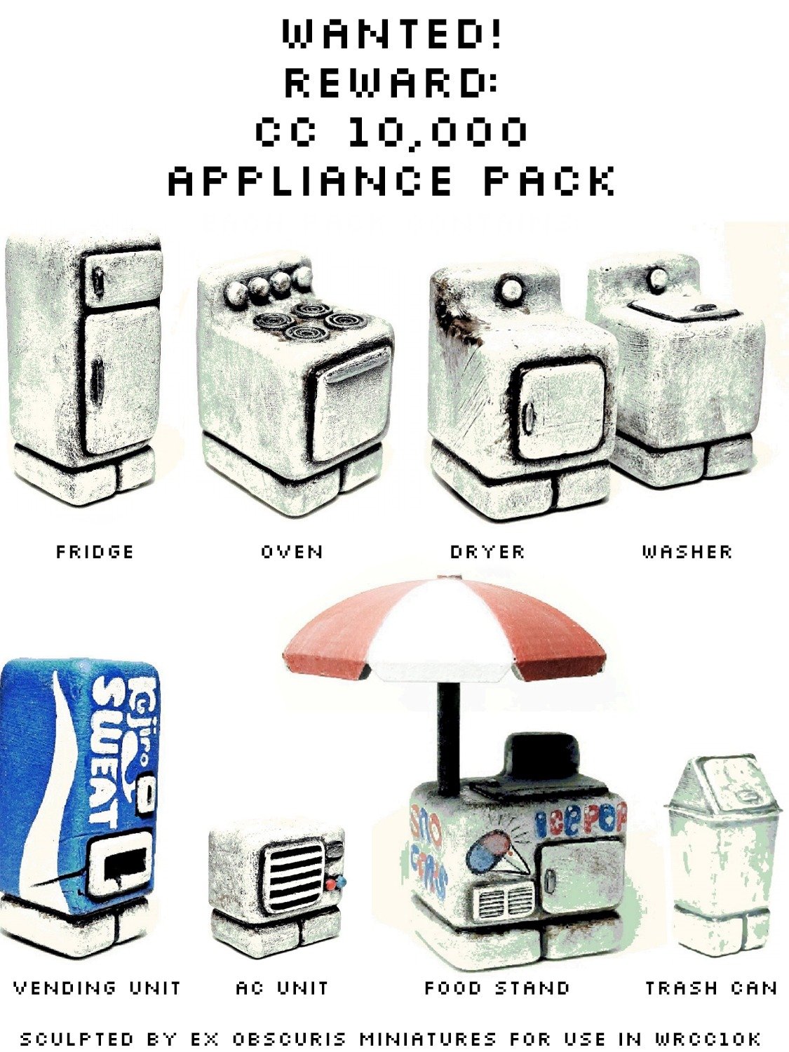 Wanted! Reward: cc 10,000 Appliance Pack product image (1)