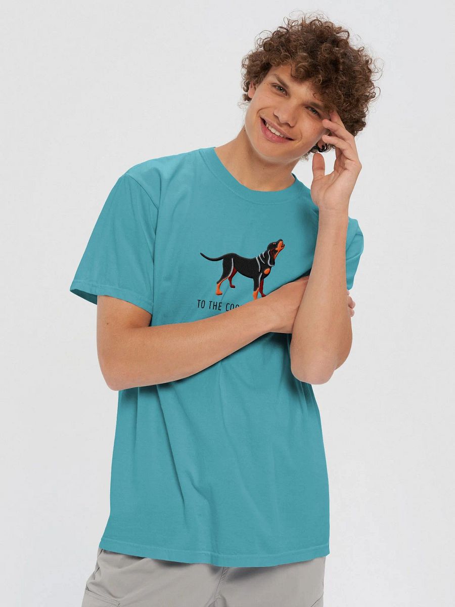 To the Coon and Back T-Shirt(Embroidered) of a Black and Tan Coonhound product image (10)
