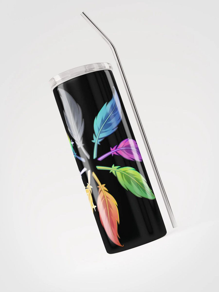 Circle of Feathers Stainless Steel Tumbler & Straw product image (3)