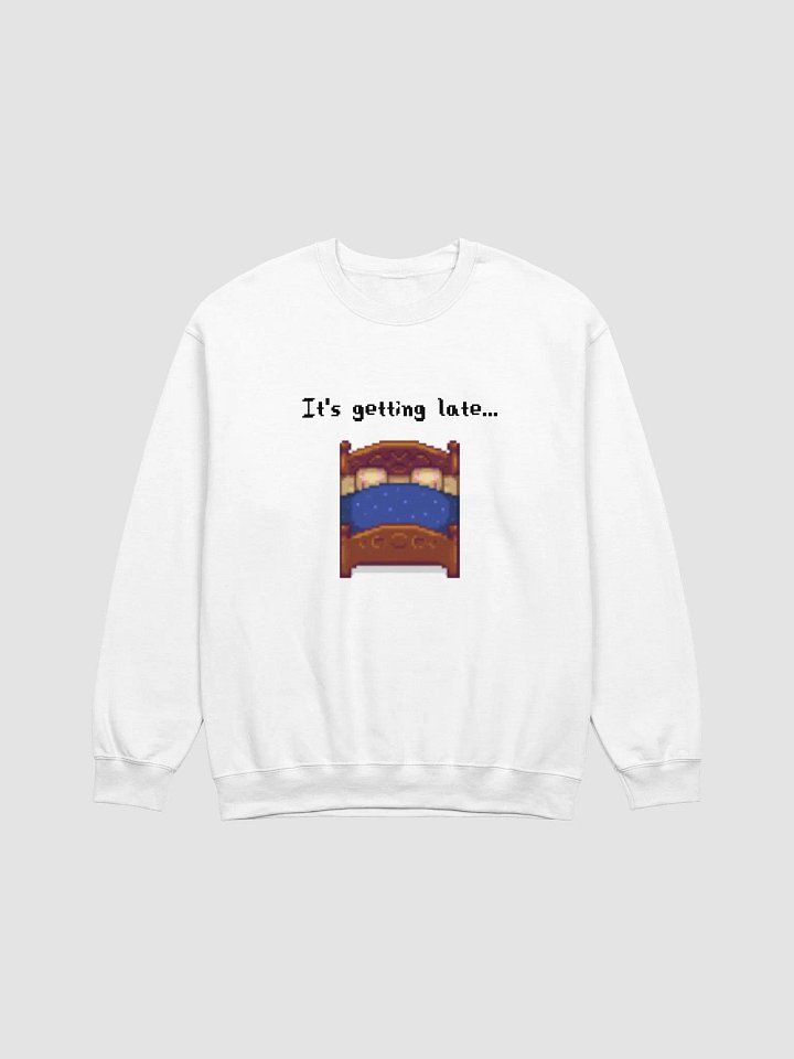 It's Getting Late | Unisex Crewneck Sweatshirt | Stardew product image (2)
