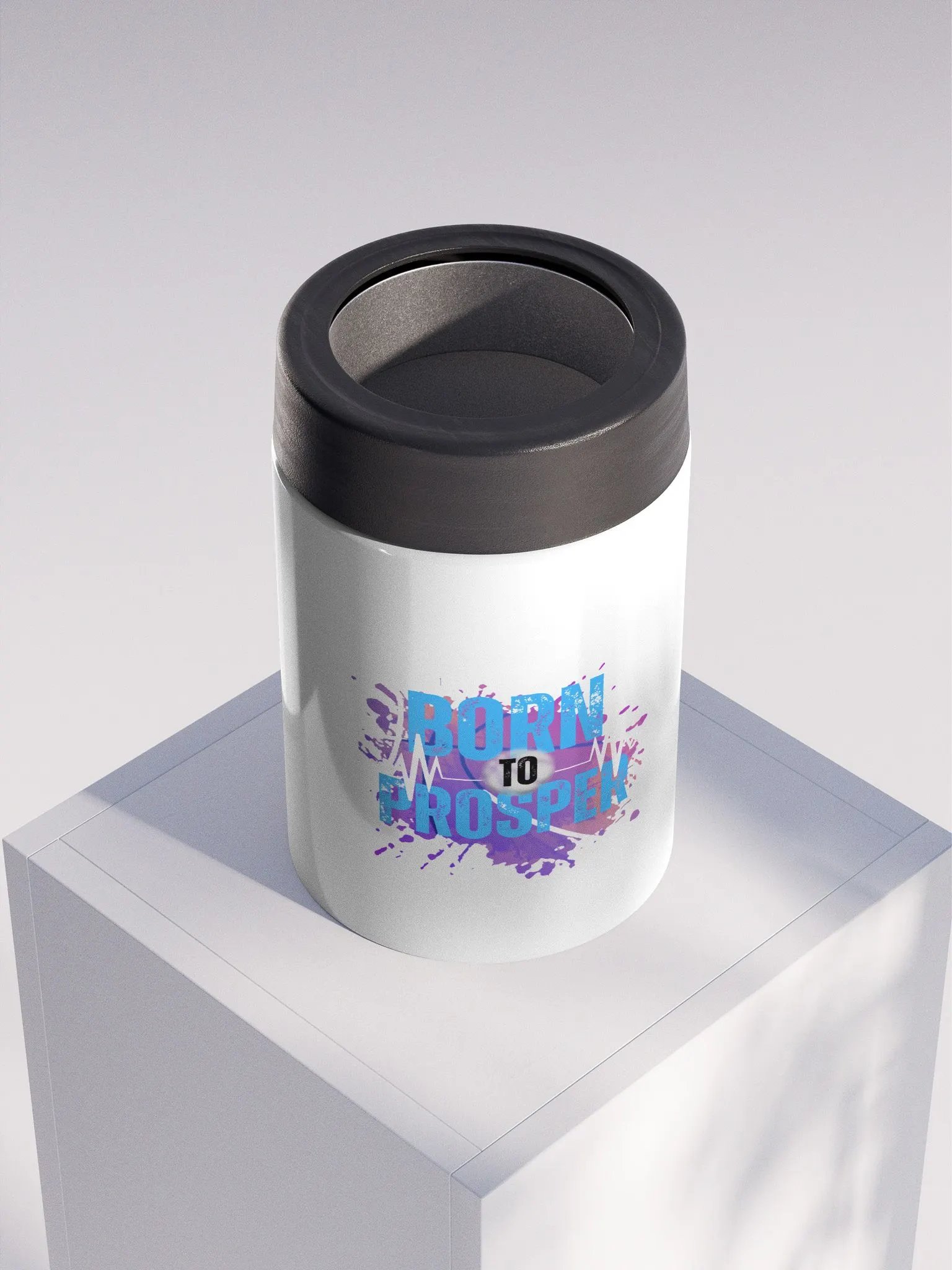 Born to Prosper Stainless Steel Koozie product image (4)