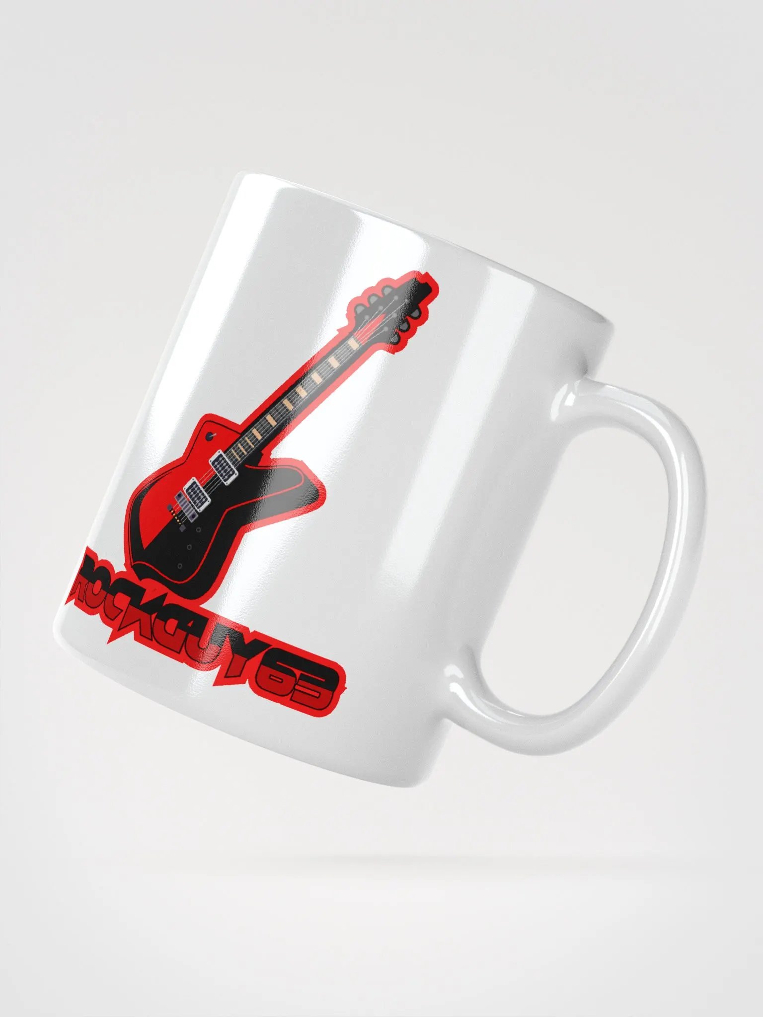 Rockguy Guitar Logo Coffee Mug product image (3)