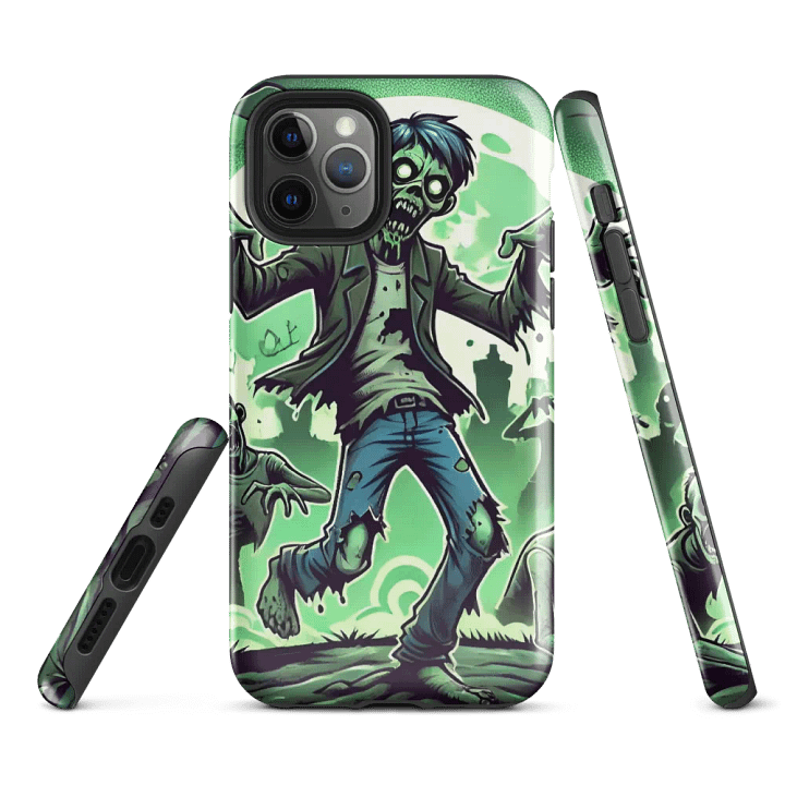 Zombie Apocalypse iPhone Tough Case - Animated Undead Design product image (2)