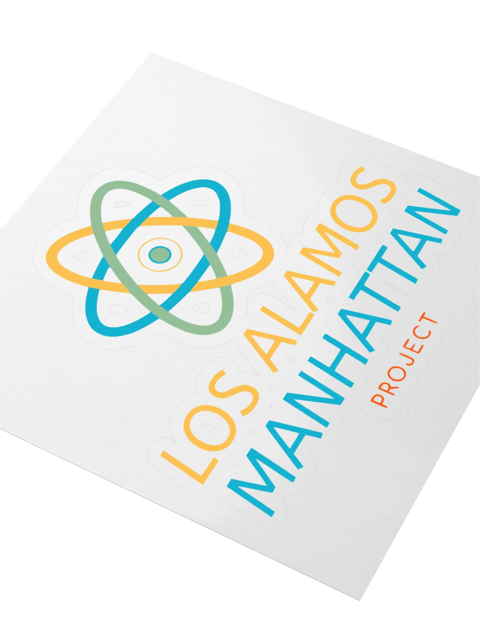Los Alamos Manhattan Project Kiss Cut Sticker product image (3)