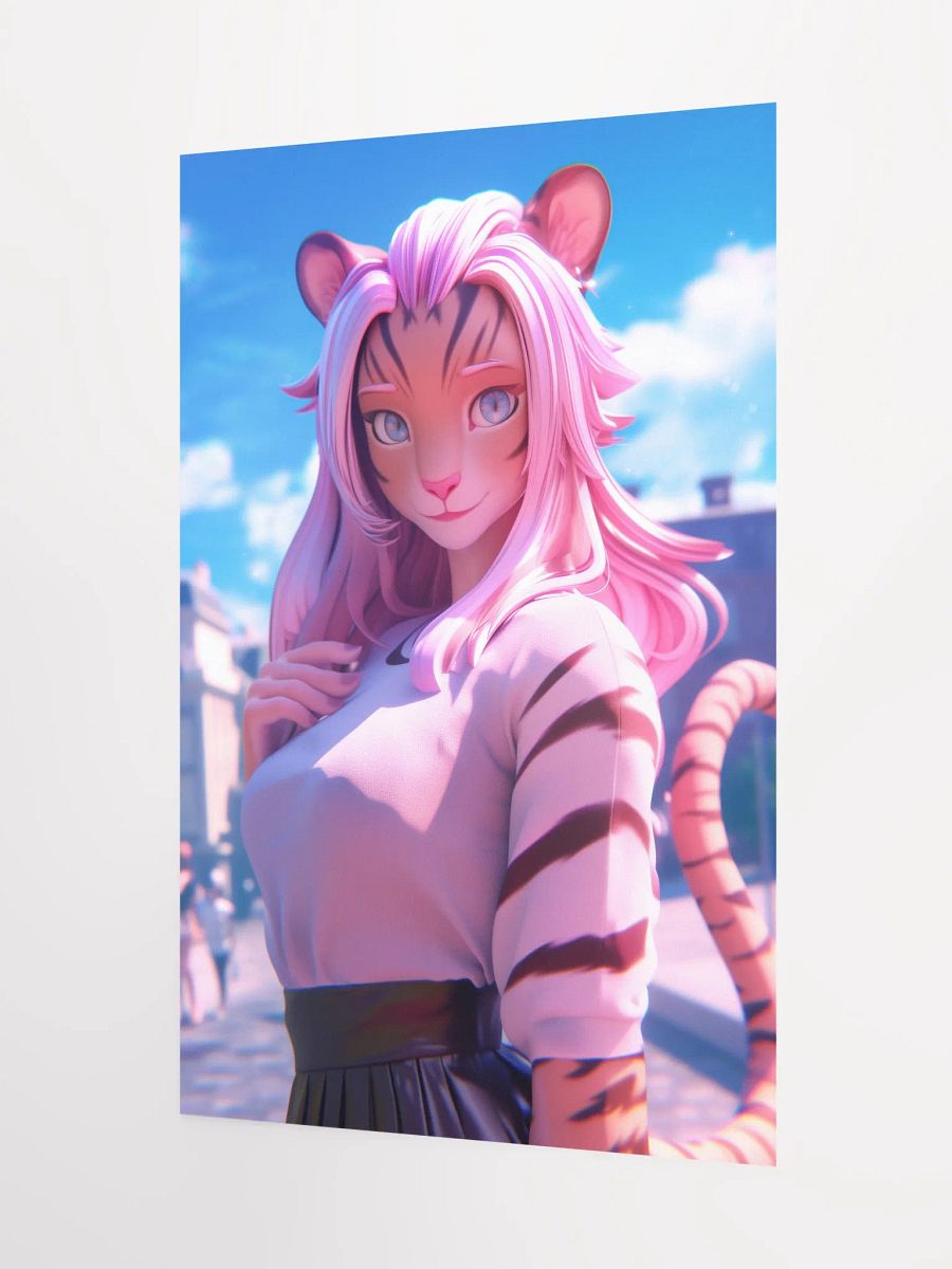 Confident Feline Matte Poster product image (3)