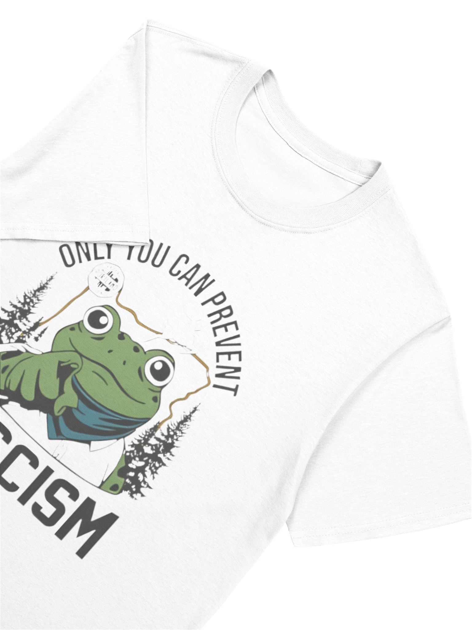 Only You Can Prevent Fascism Portland Frog T-Shirt product image (5)