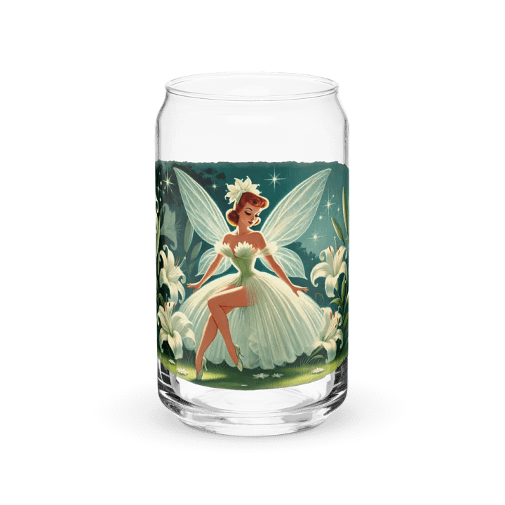 Enchanted Lily Fairy Can-Shaped Glass product image (2)