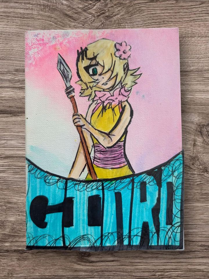 Ginro Drag Portrait 5*7 Flatback Canvas product image (1)