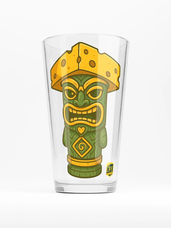 Cheesehead Tiki Shaker Pint Glass product image (1)