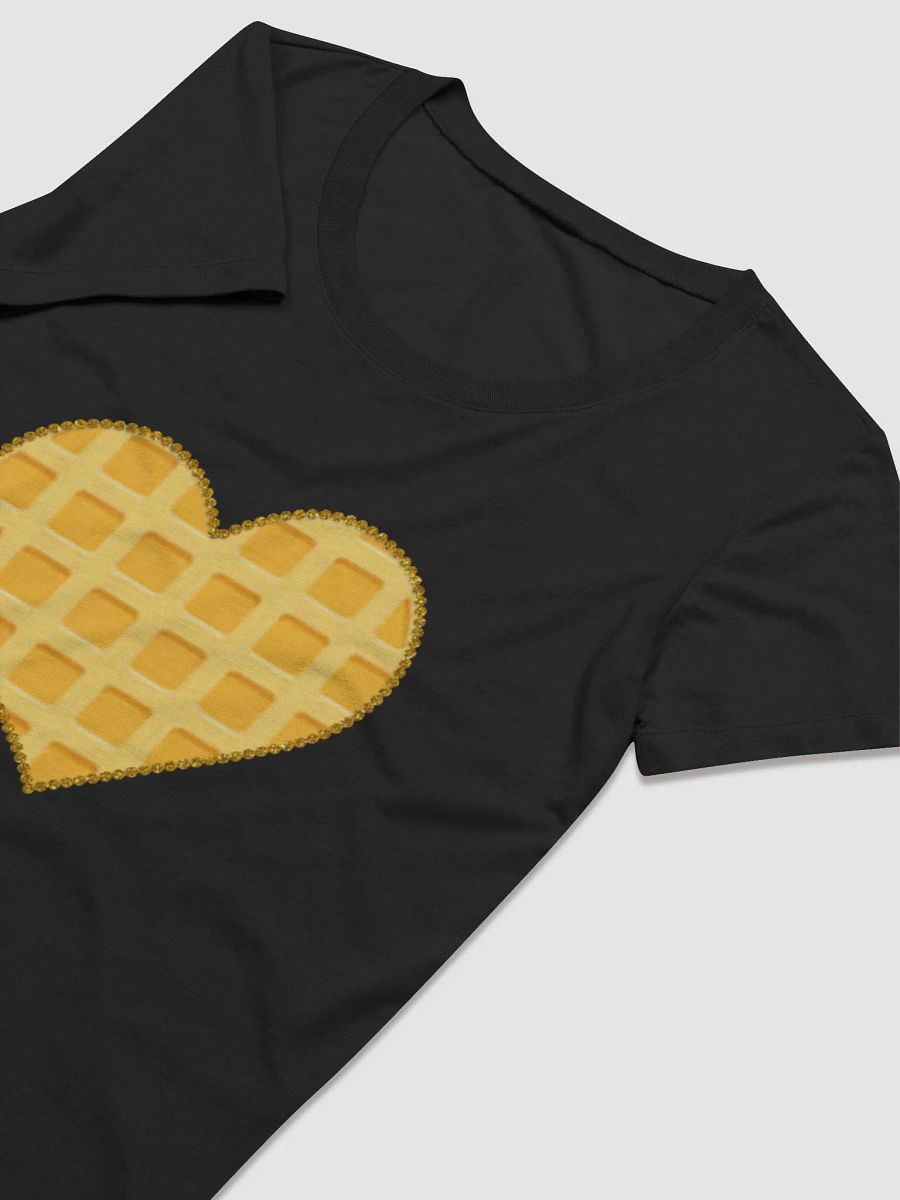 Waffle Logo Women's Fitted T-Shirt product image (3)