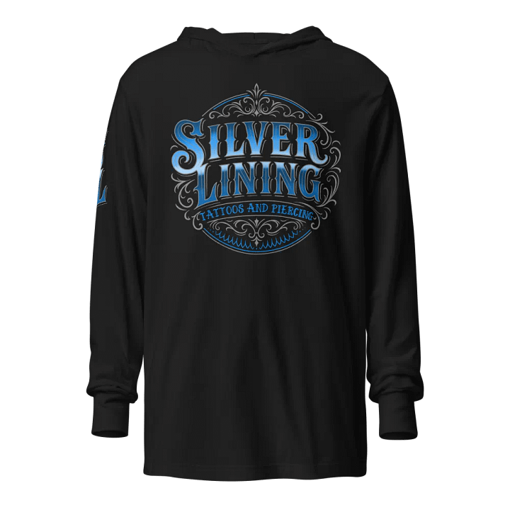 Silver Lining hooded long sleeve T product image (1)