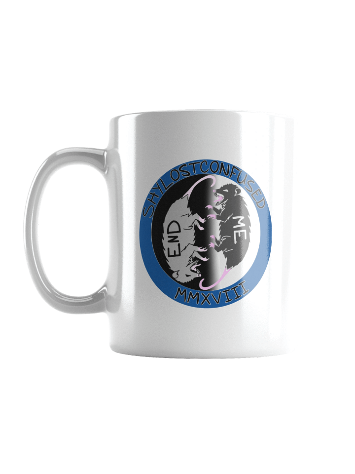 Trendy Coffee Cup But in White (tm) product image (1)