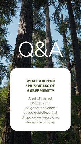 What are the “Principles of Agreement”?

A set of shared, Western and Indigenous science-based guidelines that shape every fo...