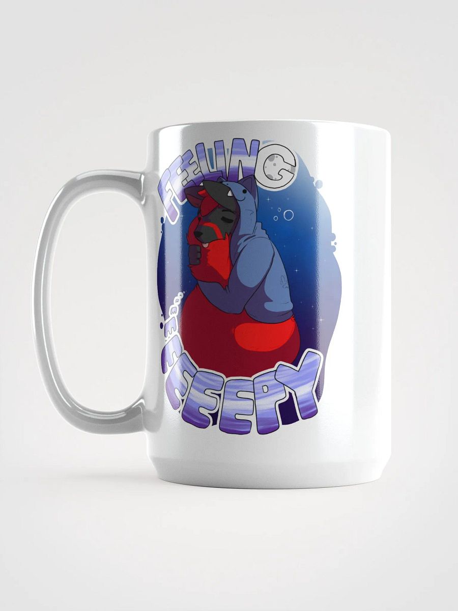 Feeling Eeeeeeeeepy White Glossy Mug product image (6)