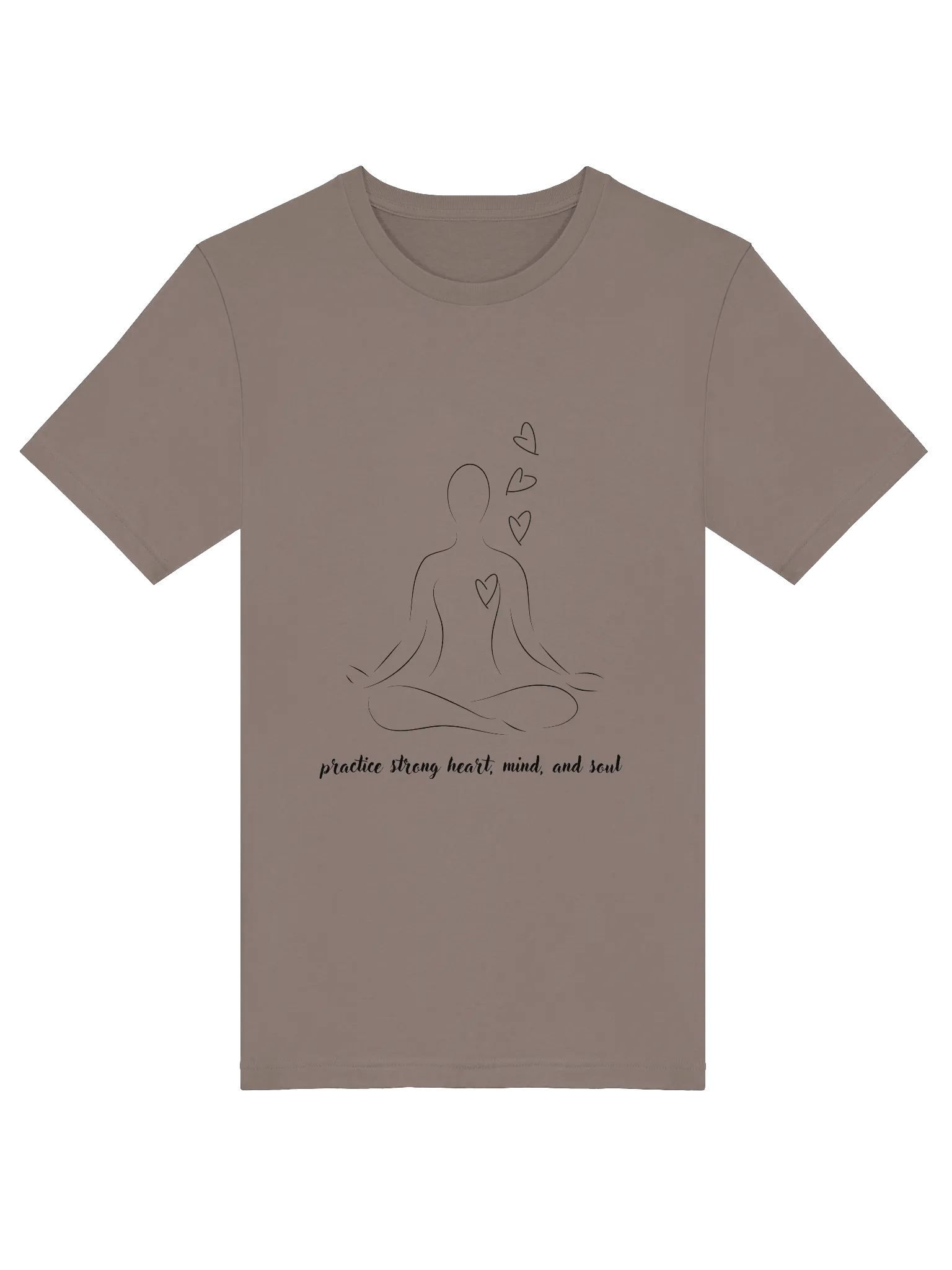 Practice Strong Heart, Mind and Soul Supersoft T-Shirt product image (5)