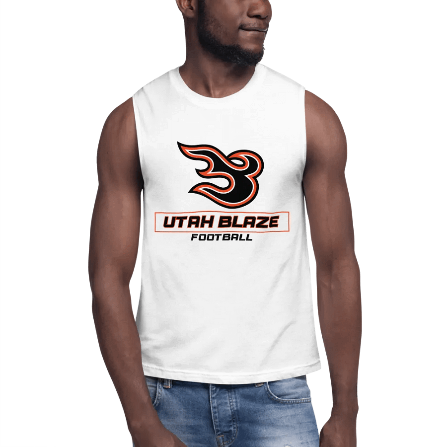 Utah Blaze Team Muscle T-Shirt product image (6)