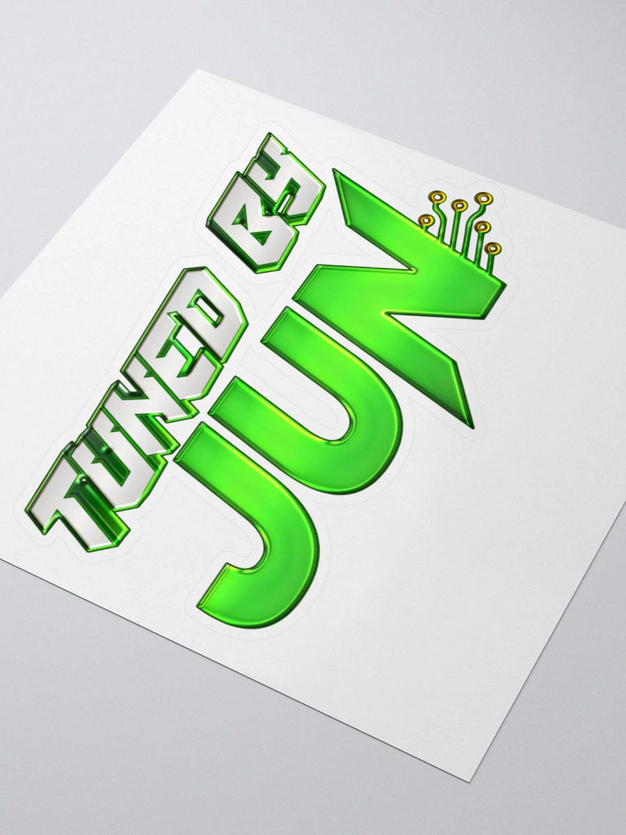 Tuned By Jun Sticker product image (3)