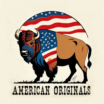 American Originals Bison Embroidery Patches product image (2)