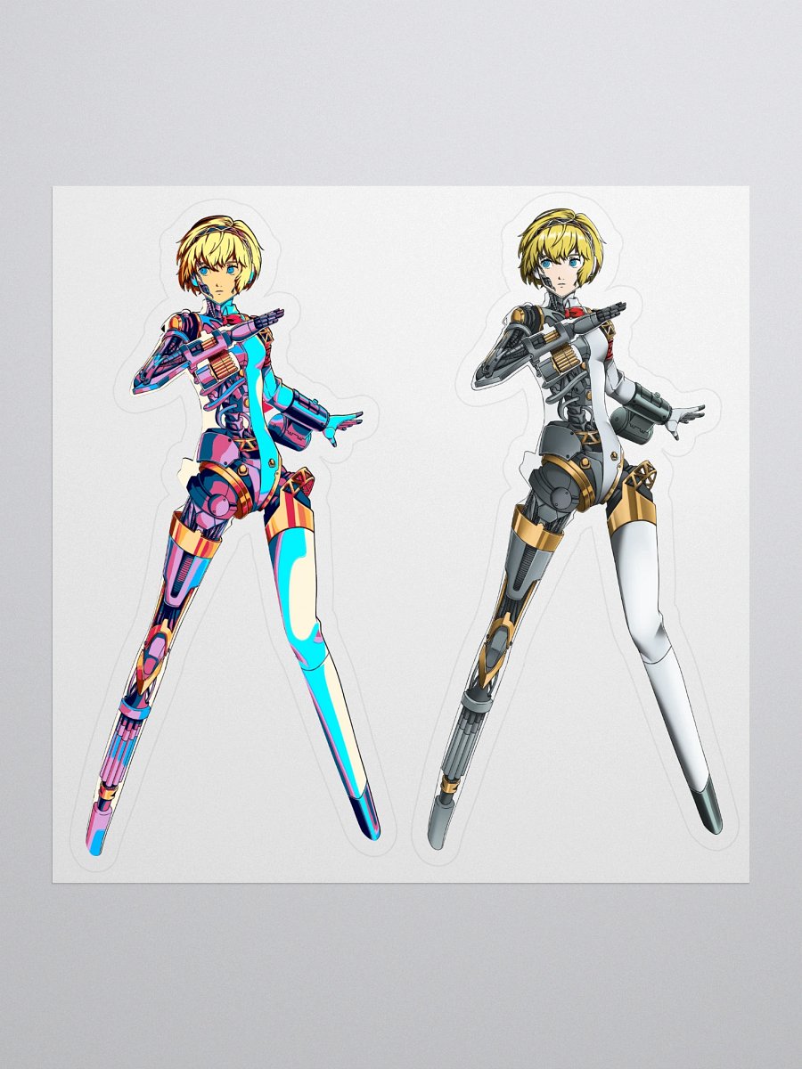 Android Girl Mark I & II Stickers product image (3)