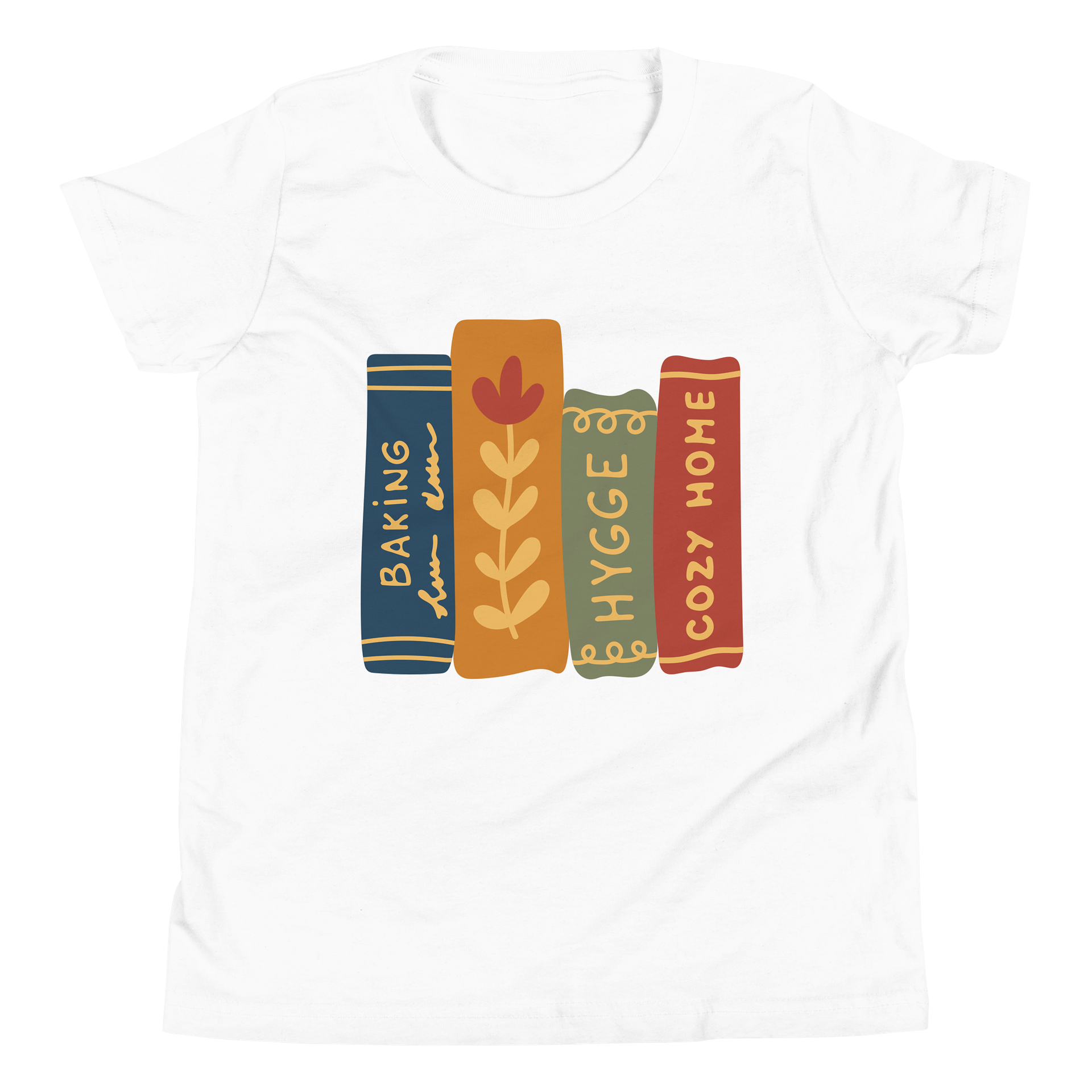 Whimsical Bookworm Youth T-Shirt product image (1)