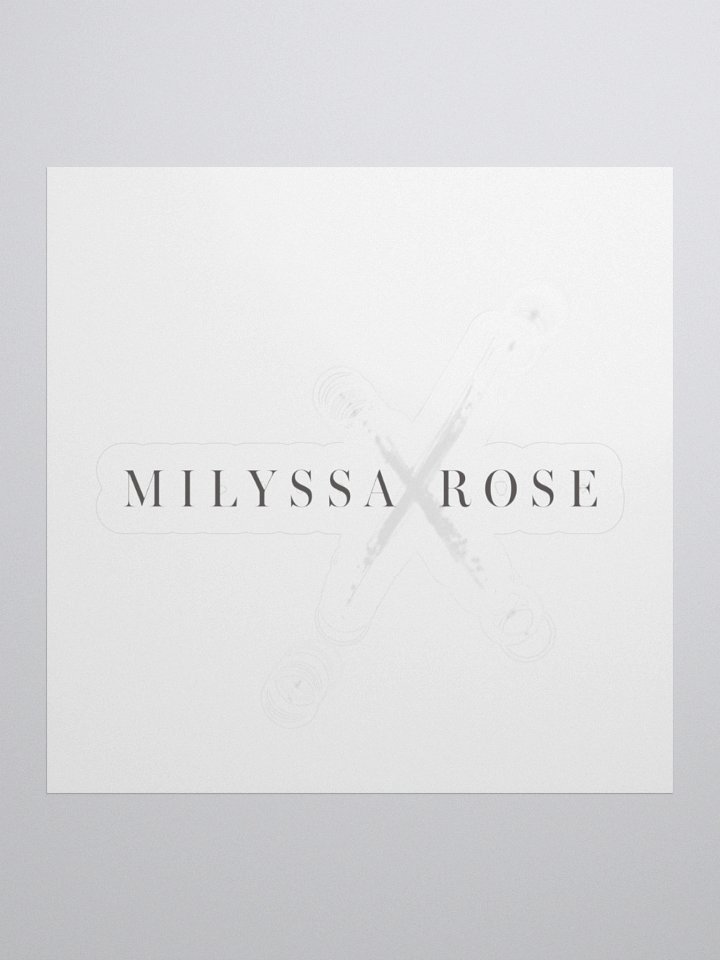Official Milyssa Rose Logo Sticker product image (3)