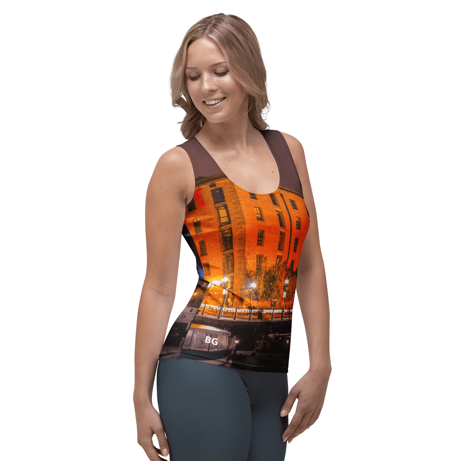 'Somewhere in the City' All-Over Tank product image (4)