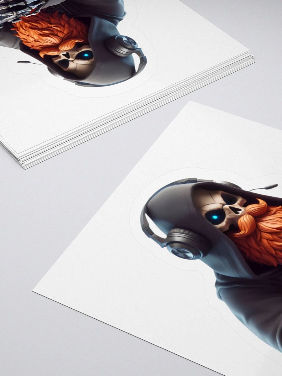 Deadmanfred Logo Sticker product image (7)