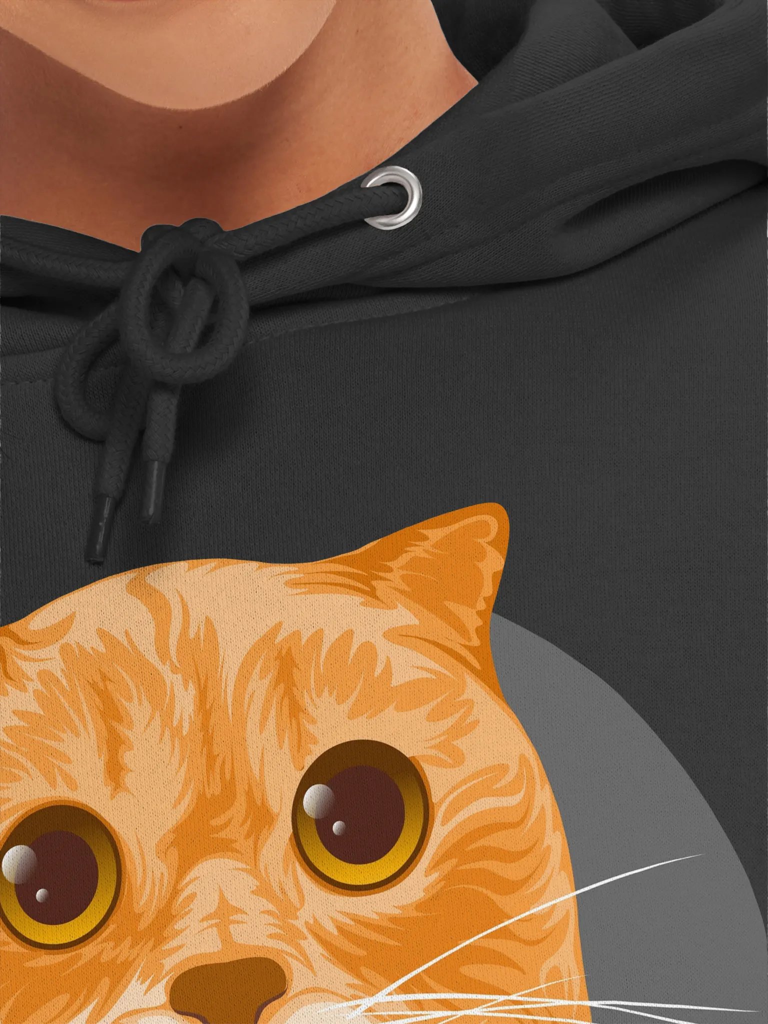 OMG! Surprised Cat Premium Hoodie product image (7)