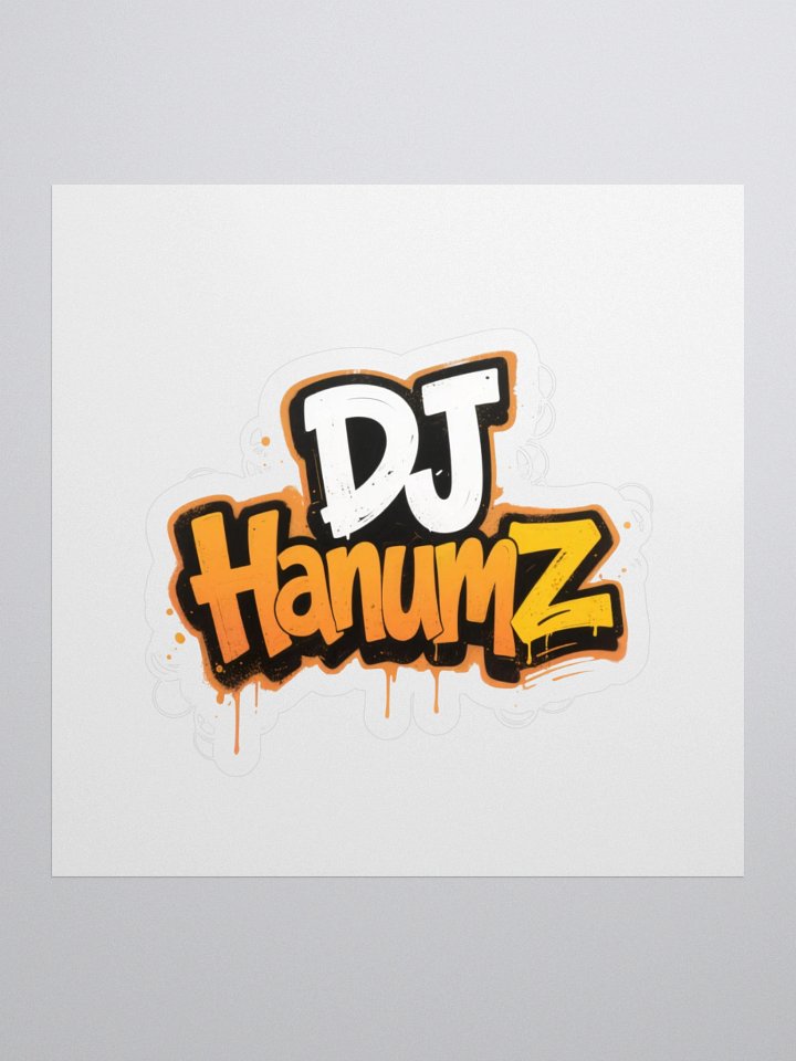 DJ HanumZ Name Sticker product image (1)