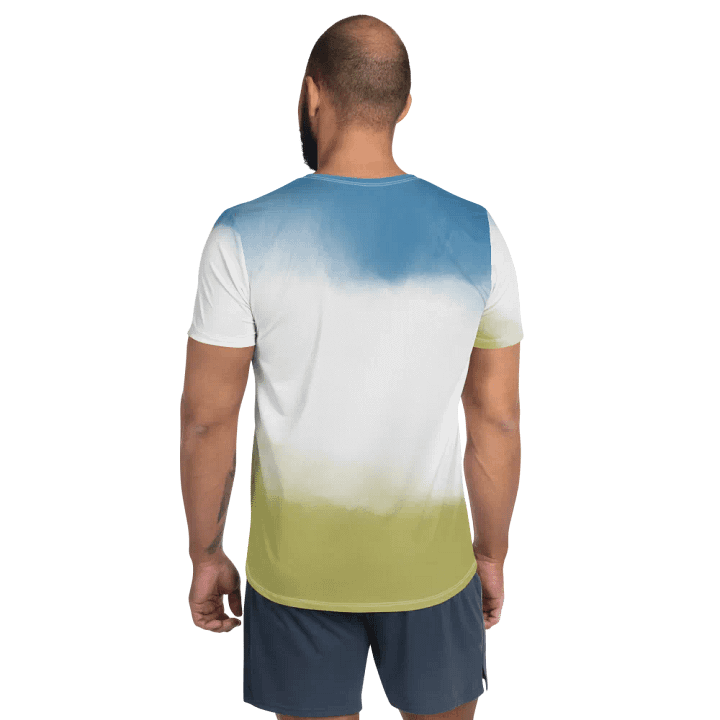Comic Character Colorful Athletic T-Shirt product image (2)