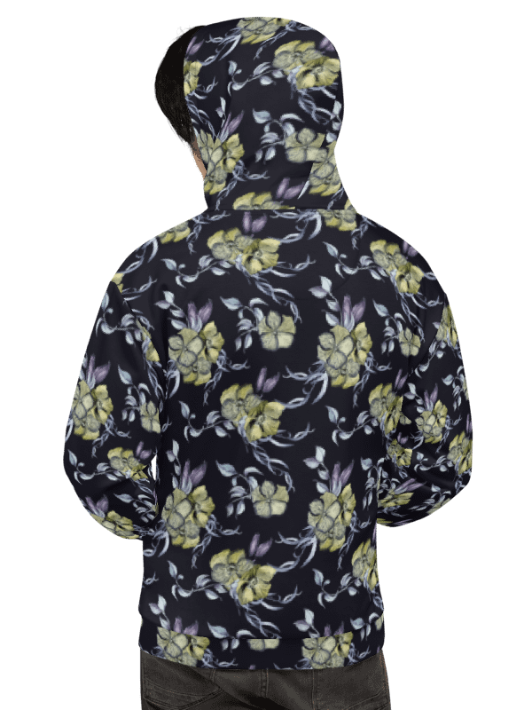 Gothic Flower | Recycled Unisex Hoodie product image (4)