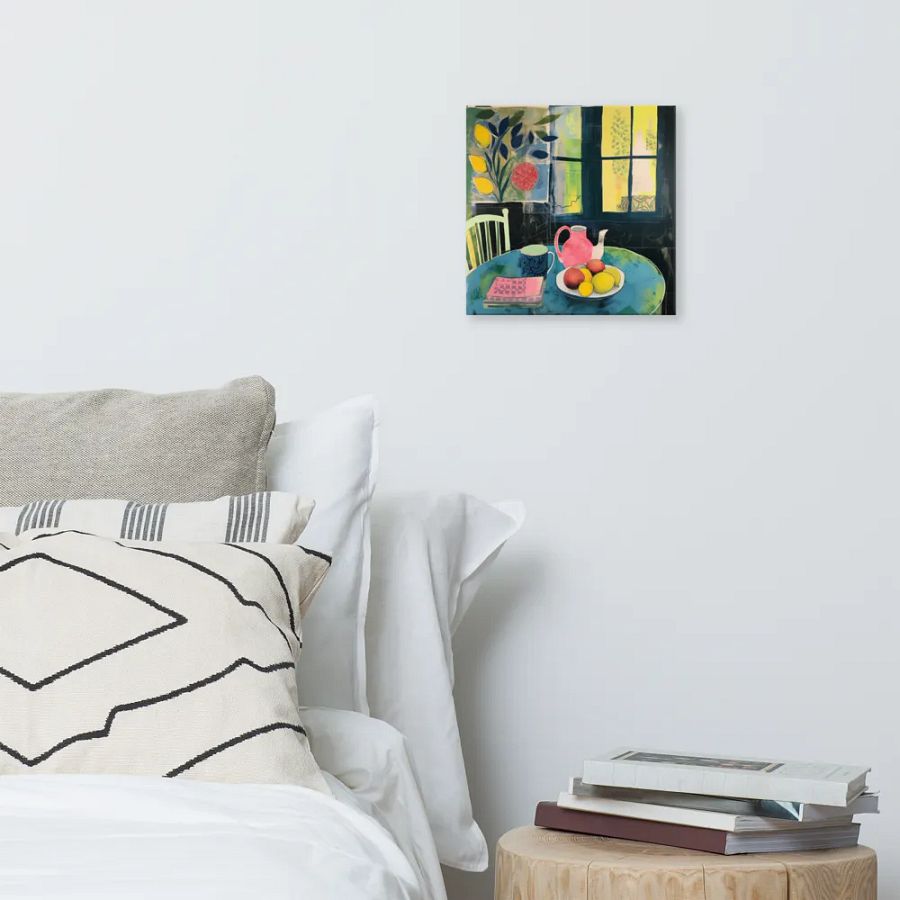 Art2401-28 Kitsch Kitchen Still Life - Canvas Print - sm product image (3)