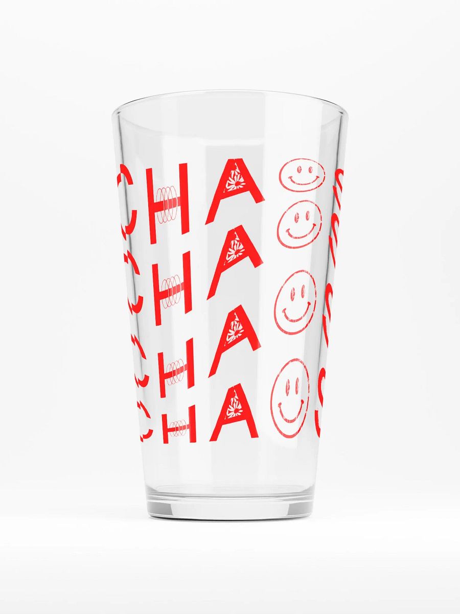Chaos x4 Pint Glass product image (2)