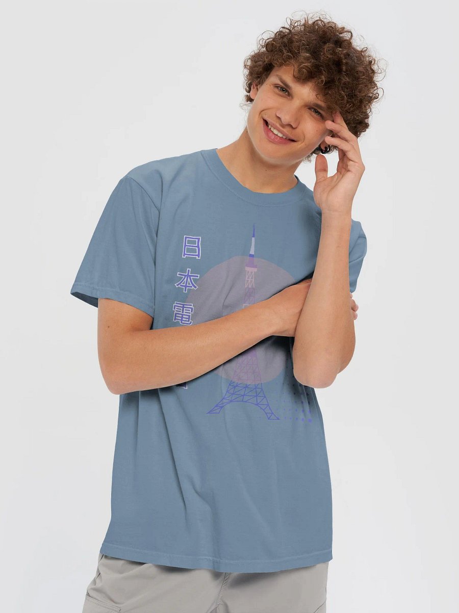 Tokyo Tower Dreamscape T-Shirt - Ice Blue product image (3)