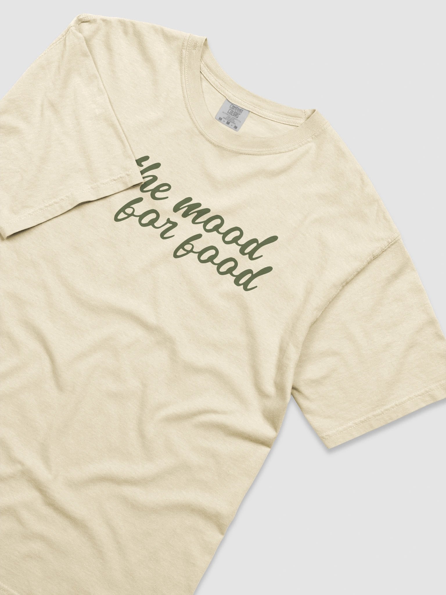 In The Mood For Food | Tee – Olive (Comfort Fit) product image (4)