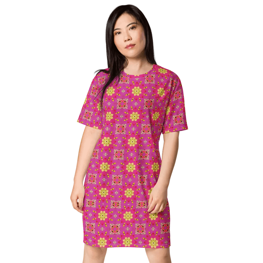 Abstract Cool Original T Shirt Dress product image (1)