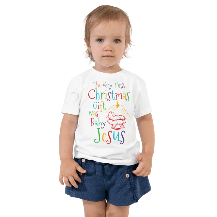 The Very First Christmas Gift Toddler T-Shirt product image (2)