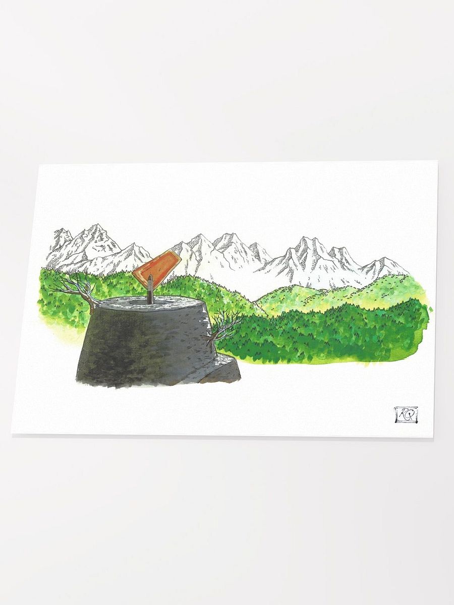 "The Dusking Celestivere" | Printed Artwork product image (7)