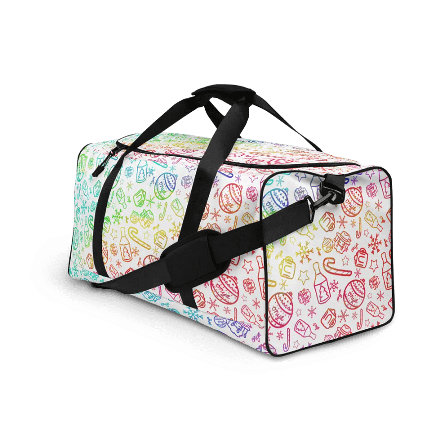 Limited Edition Christmas Rainbow Dufflebag product image (10)