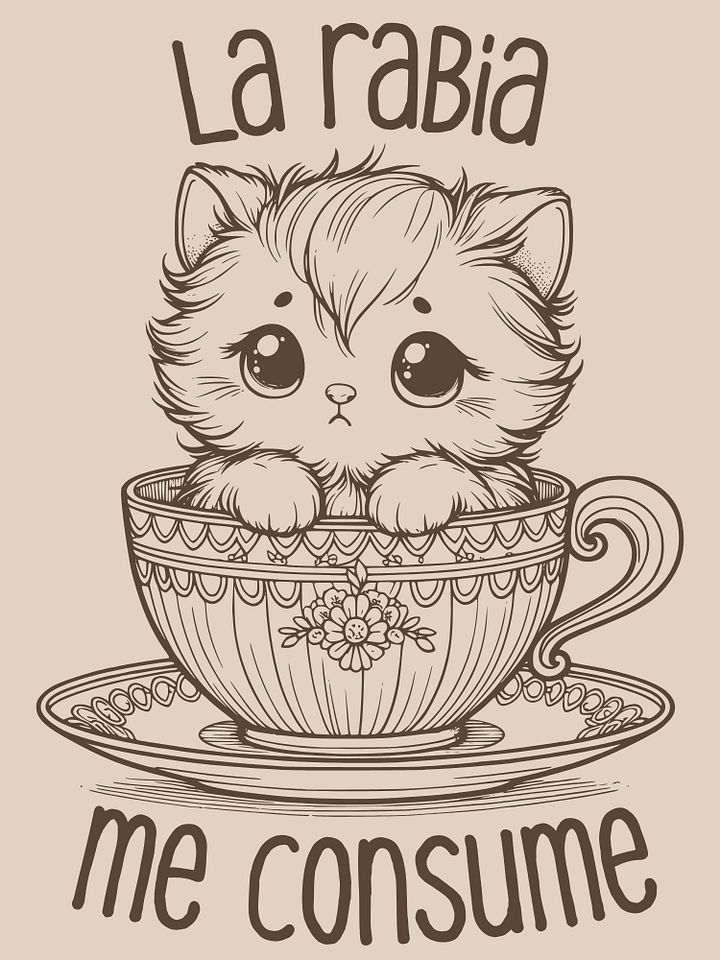 La Rabia Me Consume Camiseta Unisex product image (1)