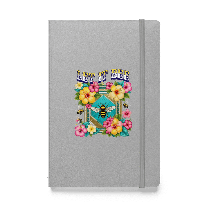Let It Bee Flower Harmony Hardcover Notebook product image (1)