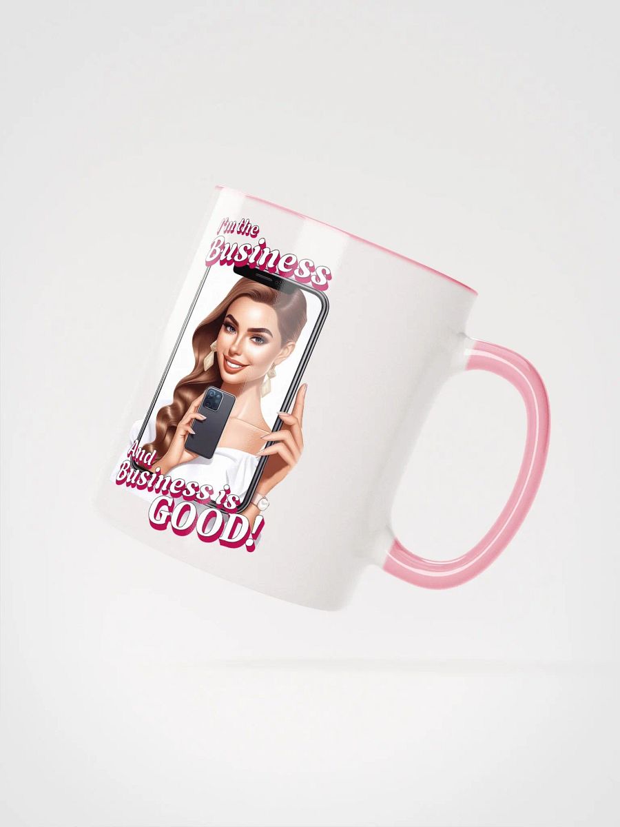 I'm The Business - Social Media Influencer - Ceramic Mug with Color Inside - v1 product image (4)