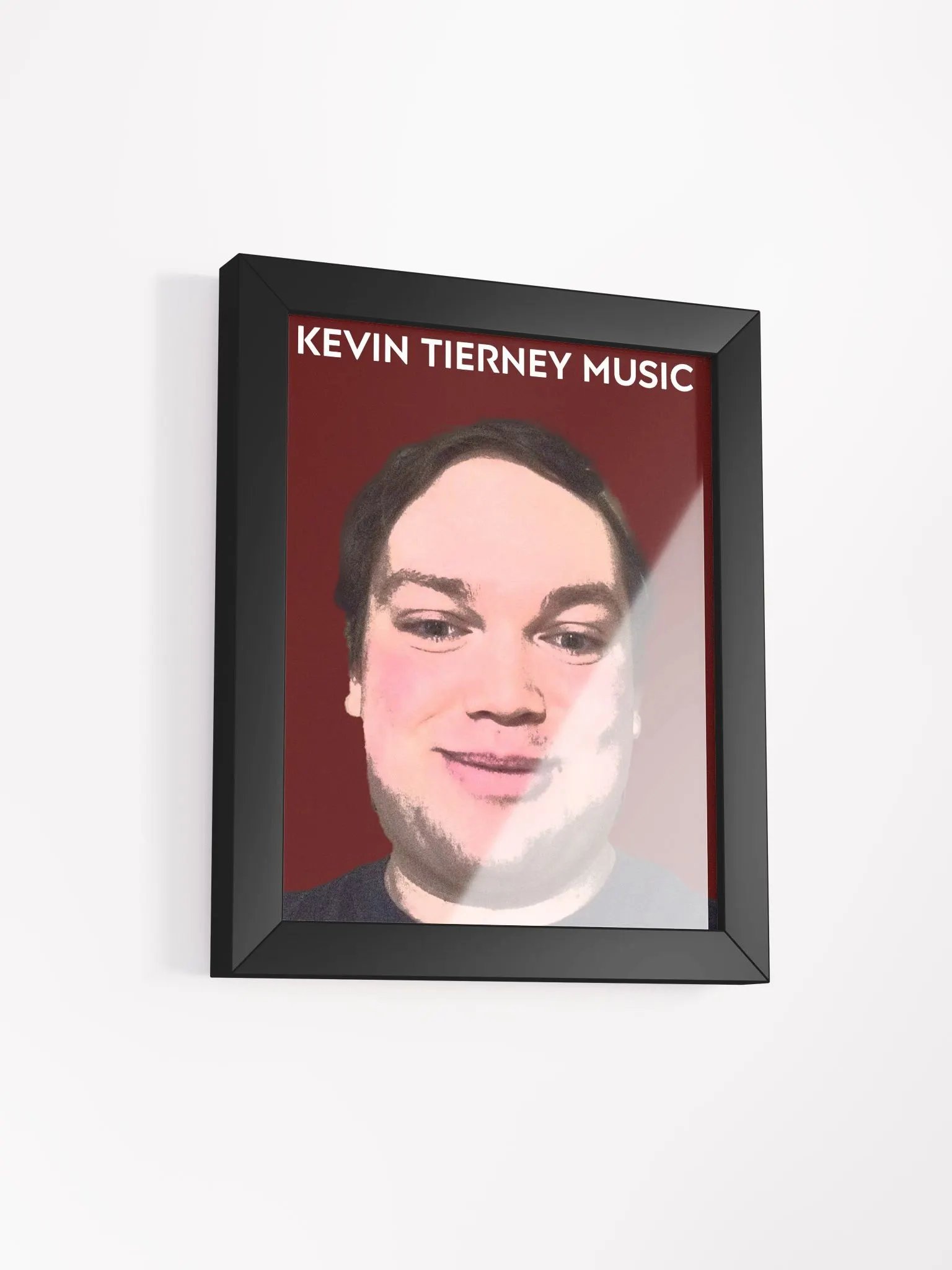 Kevin Tierney Headshot Oil Painting Framed Matte Poster product image (35)