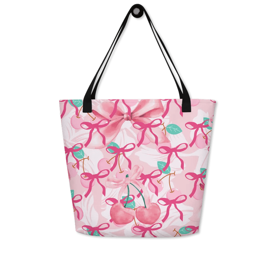Whimsical Charm All-Over Tote Bag for feminine ladies and girls product image (4)