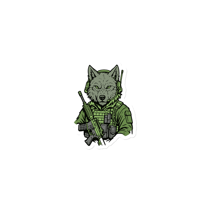 TACTICAL WOLF MAGNET product image (1)