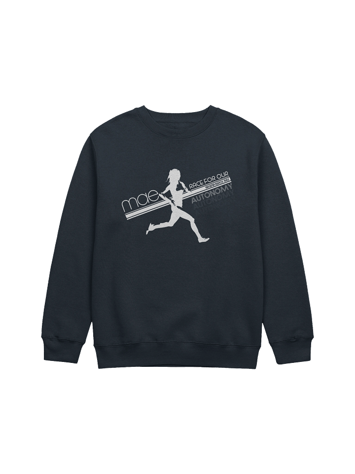 Mae Race For Our Autonomy Heather Crew - Navy product image (1)