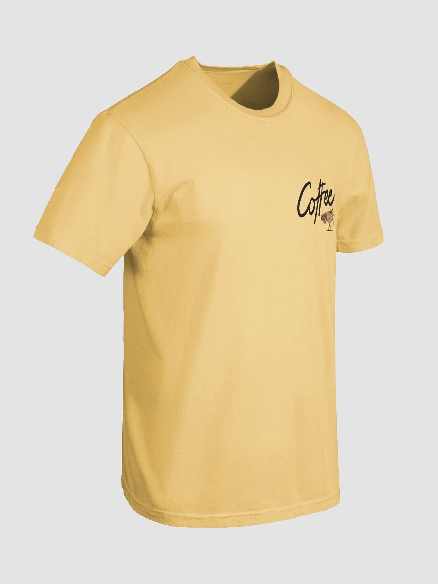 Cheerful Coffee Comfort Colors T-shirt. product image (5)