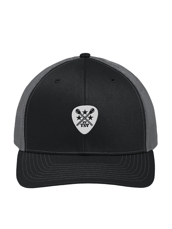 TSV Bearded Villains Richardson Snapback Trucker | Guitar Pick Front Logo | Premium Embroidered Hat product image (1)