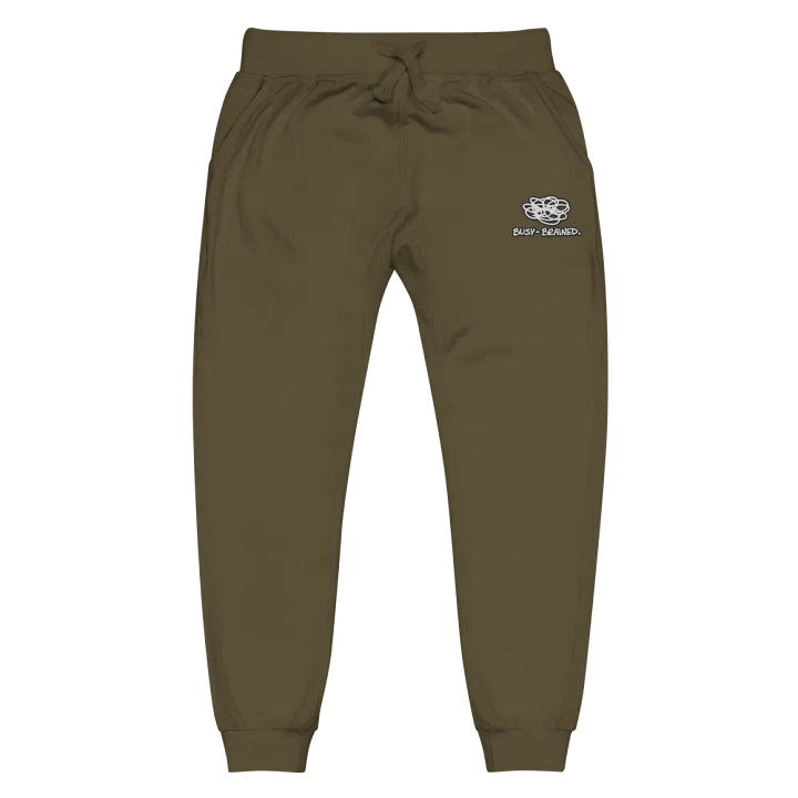 BUSY-BRAINED (lined design) embroidered fleece sweatpants product image (10)